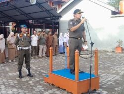 Satpol PP-WH Aceh Selatan Sosialisasikan Hukum Jinayat ke Siswa SMAN 1 Tapaktuan