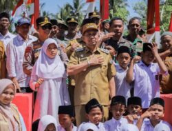 Bupati Pidie Jaya-Dandim 0102/Pidie Resmikan Jembatan Perintis Garuda, Buka Akses Baru Bandar Dua-Ulim