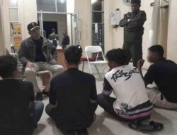 Satpol PP-WH Sisir Lokasi Rawan di Aceh Selatan, Temukan Dugaan Tuak dan Amankan Empat Remaja