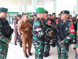 450 Prajurit Yonif 115/ML Dilepas ke Perbatasan RI–PNG, Pangdam IM Tekankan Profesionalisme dan Loyalitas