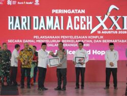 HDA ke-21 Aceh: Kapolda Ruddi Setiawan Terima Penghargaan atas Kontribusi Perdamaian