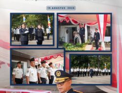 Kanwil Kemenkumham Kepri Gelar Upacara Peringatan HUT ke-81 RI di Tanjungpinang