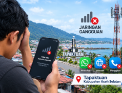Telkomsel Gangguan Sejak Pagi di Tapaktuan, Warga Kesulitan Akses Internet