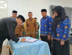 Bupati Aceh Selatan Lantik 10 Kepala UPTD Puskesmas, Tekankan Stunting dan Disiplin