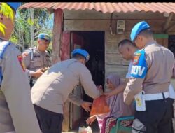 Sambut HUT Propam Polri ke-24, Polres Tapsel Bantu Warga di Desa Situmba