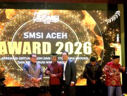 Tgk Muharuddin Raih SMSI Aceh Award 2026, Dinobatkan Tokoh Parlemen Responsif dan Komunikatif