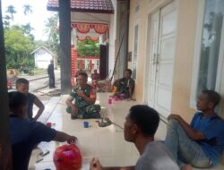 Babinsa Koramil 05/Samadua Sosialisasikan Penerimaan Prajurit TNI AD