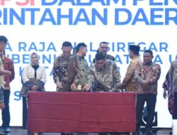 Bupati Gus Irawan Teken Komitmen Bersama KPK, Perkuat Tata Kelola Pemerintahan dan Cegah Korupsi di Tapsel