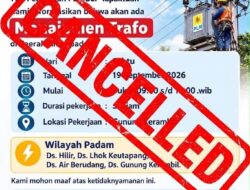 Pemadaman Listrik di Empat Desa Tapaktuan Ditunda, PLN Fokus Tangani Gangguan Darurat