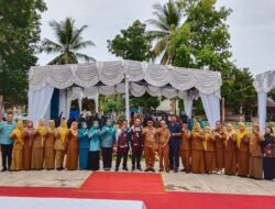 Evaluasi PHBS di Desa Perkebunan PK, TP PKK Padangsidimpuan dan Pemdes Sambut Hangat Tim PKK Provinsi Sumut