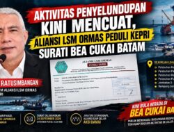Aliansi LSM Soroti Dugaan Penyelundupan Lewat Pelabuhan Tikus di Batam