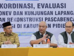 Dari Bencana Menuju Kebangkitan, Pidie Jaya Kebut Rehab-Rekon: Hunian hingga Ekonomi Warga Dikebut