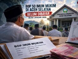 BOP 50 Imum Mukim di Aceh Selatan Belum Dibayar Sejak Januari 2026