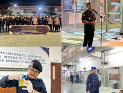 Razia Gabungan Rutan Batam, Petugas Sisir Kamar Warga Binaan dan Lakukan Tes Urine
