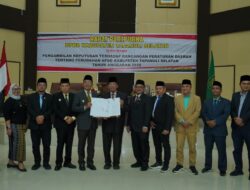 DPRD Tapsel Setujui Ranperda P-APBD 2026, Bupati Tekankan Percepatan Program Pembangunan