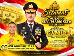 Andar Amin Harahap Ucapkan Selamat kepada Suyudi Ario Seto, Berharap Polri Makin Profesional dan Dekat dengan Rakyat