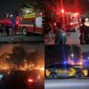Polsek Sekupang Padamkan Kebakaran Lahan Seluas 4.000 Meter Persegi di Marina City
